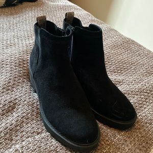 Black Booties | Chunky Boots | Size 8 | Universal Thread Brand